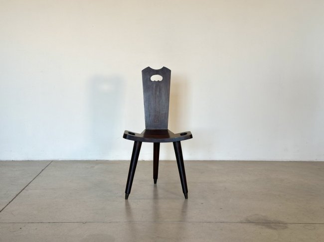  Coppia sedie rustiche anni 60