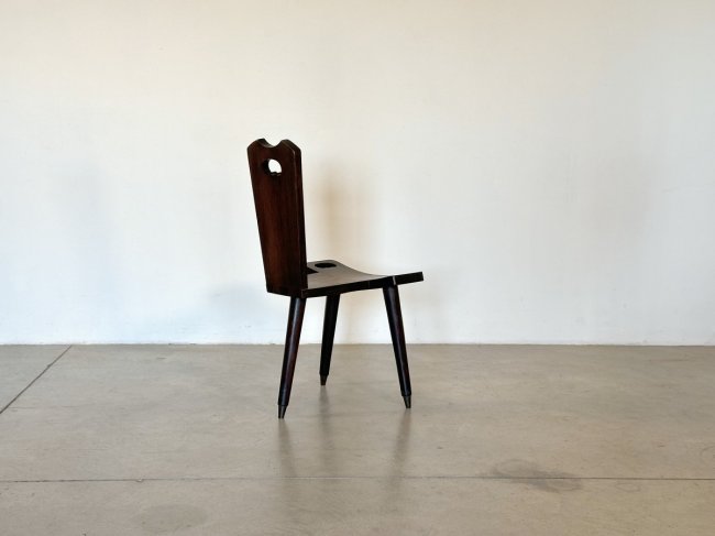  Coppia sedie rustiche anni 60