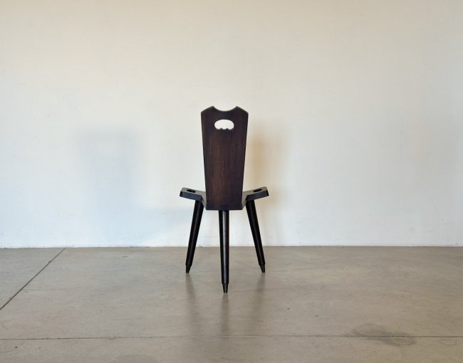  Coppia sedie rustiche anni 60