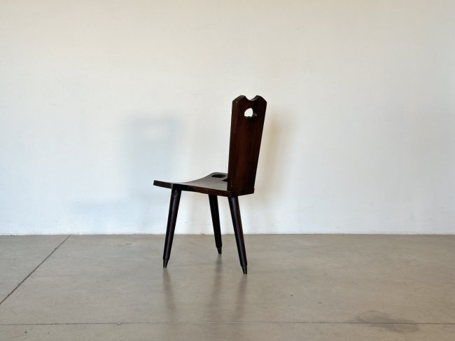  Coppia sedie rustiche anni 60