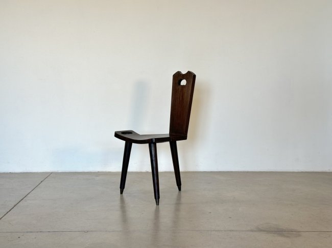  Coppia sedie rustiche anni 60