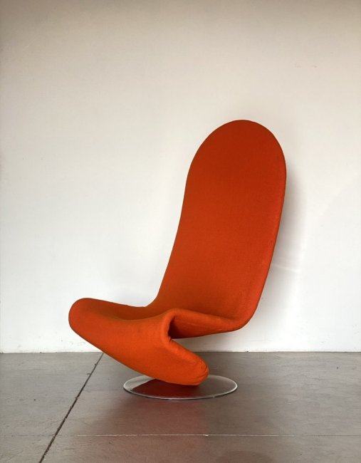 Sedia serie 1 2 3 di VERNER PANTON anni 70
