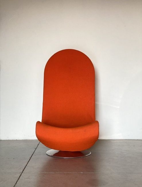 Sedia serie 1 2 3 di VERNER PANTON anni 70