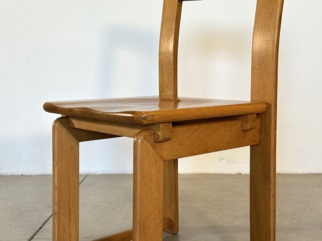 4 sedie rovere anni 80