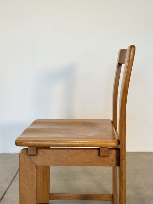 4 sedie rovere anni 80