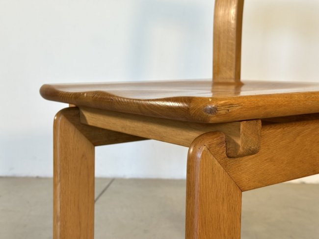 4 sedie rovere anni 80