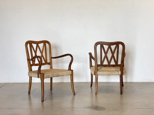 Coppia poltroncine anni 40