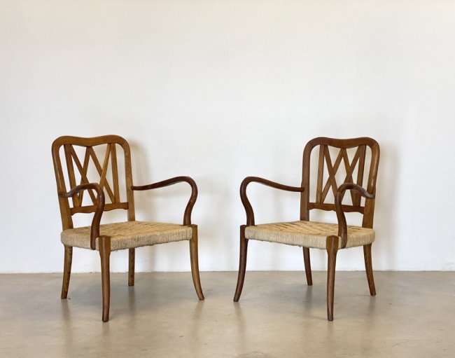 Coppia poltroncine anni 40