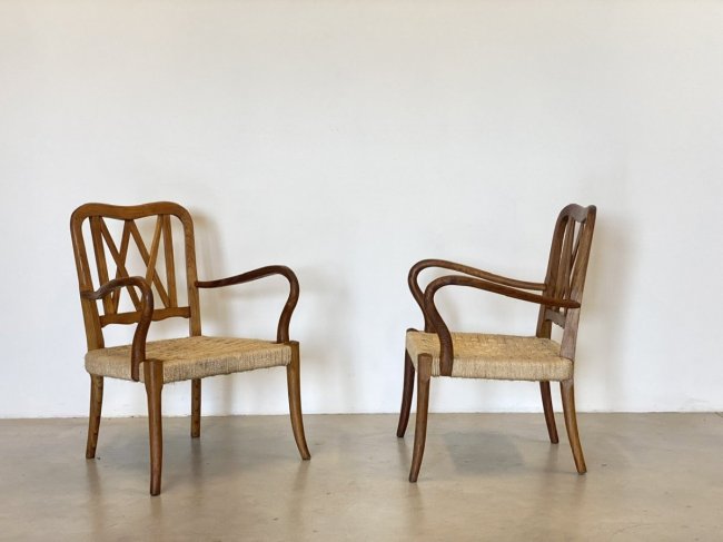 Coppia poltroncine anni 40