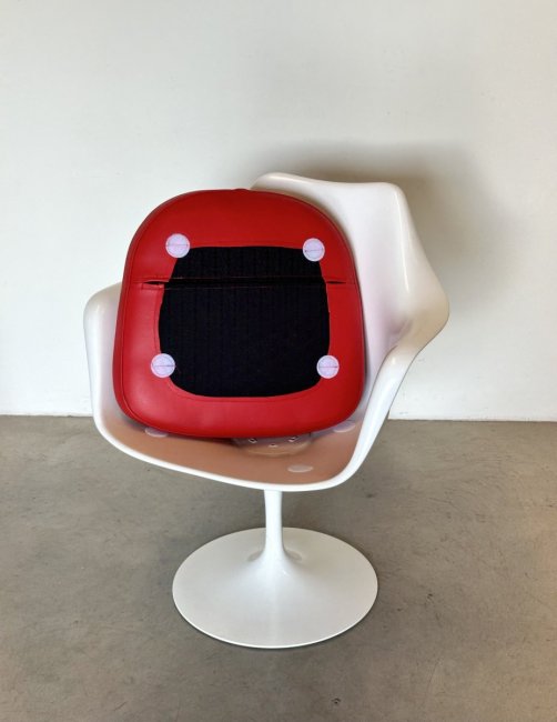 4 sedie TULIP EERO SAARINEN per KNOLL INT. anno 2017