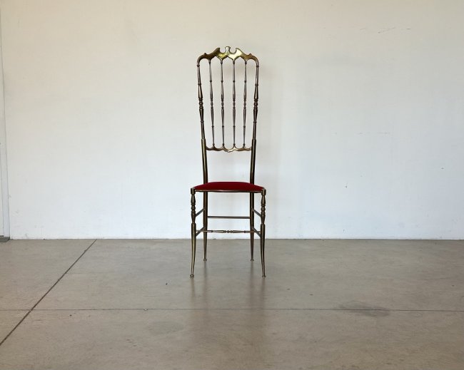Sedia ottone anni 50
