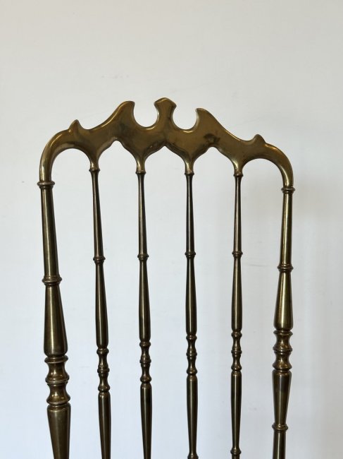 Sedia ottone anni 50