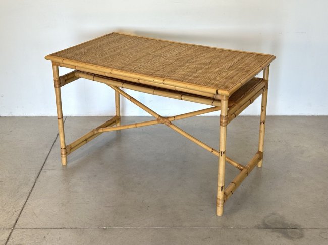 Scrivani bambù anni 70
